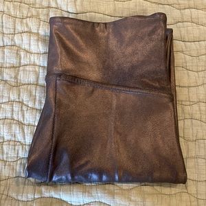 Spank Faux Leather Leggings